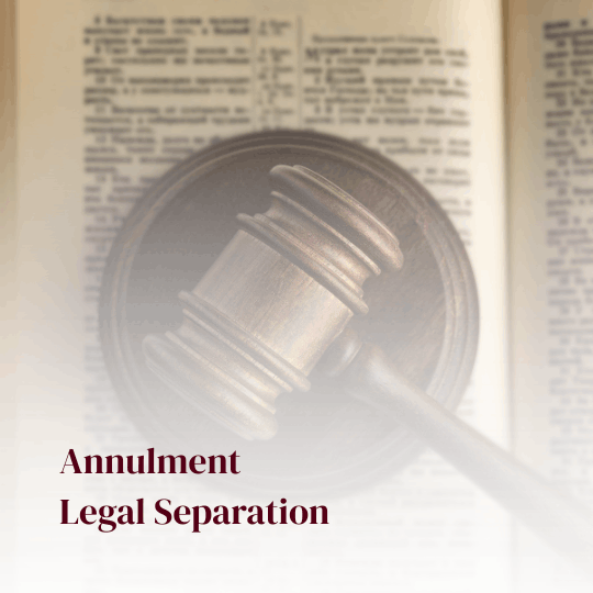 Annulment Legal Separation